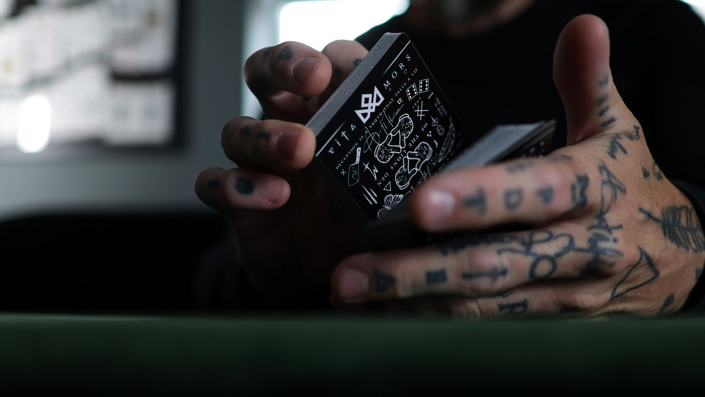 TRIBUTE GAFF Playing Cards - BRICK