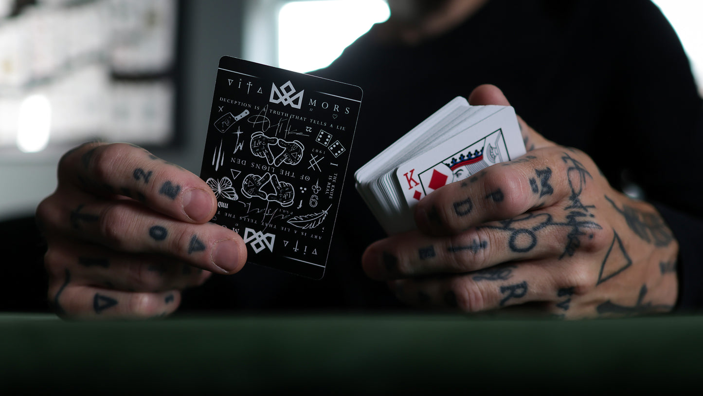 TRIBUTE GAFF Playing Cards - BRICK