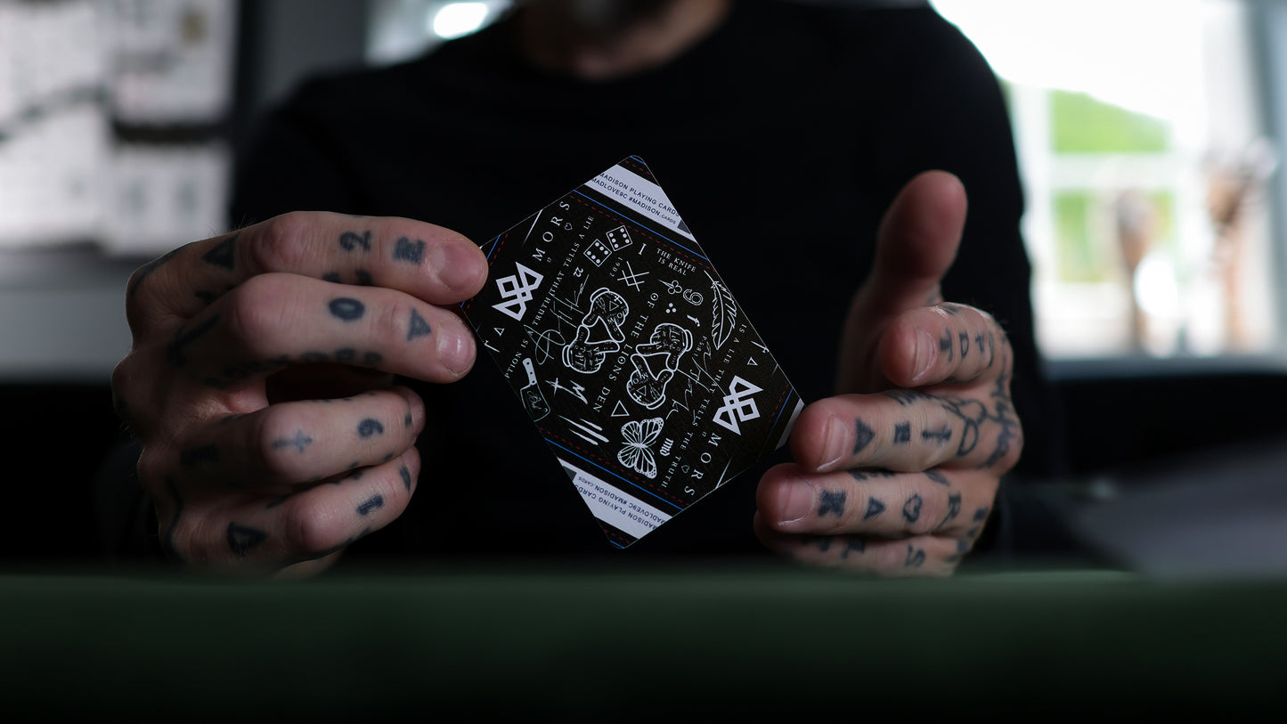 TRIBUTE GAFF Playing Cards - BRICK