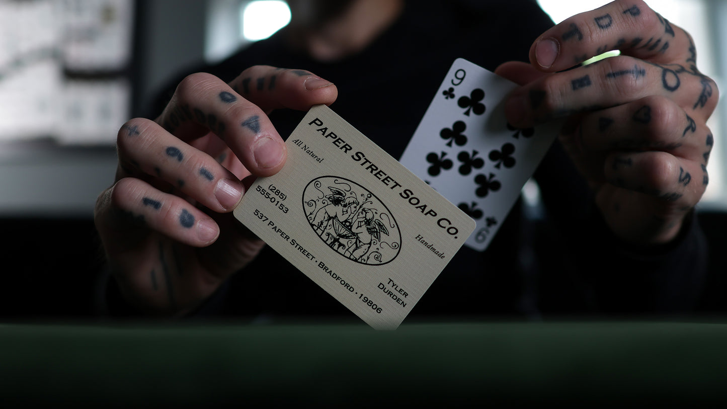 TRIBUTE GAFF Playing Cards - BRICK