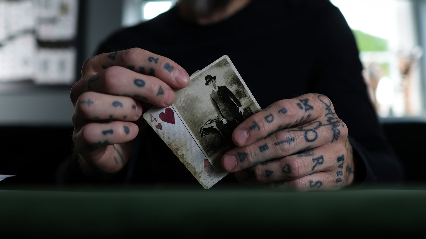 TRIBUTE GAFF Playing Cards - BRICK