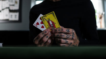 TRIBUTE GAFF Playing Cards - BRICK