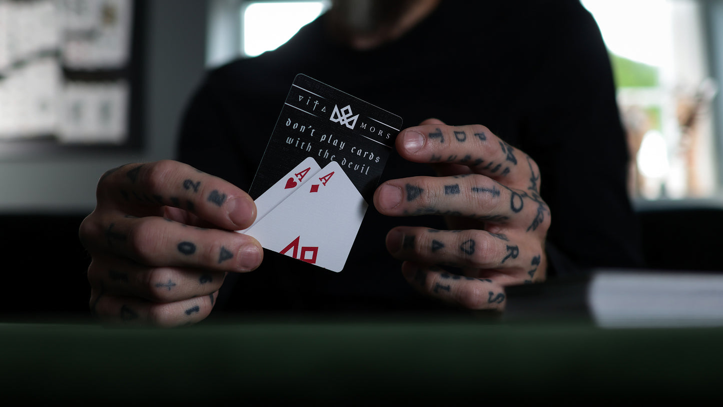 TRIBUTE GAFF Playing Cards - BRICK