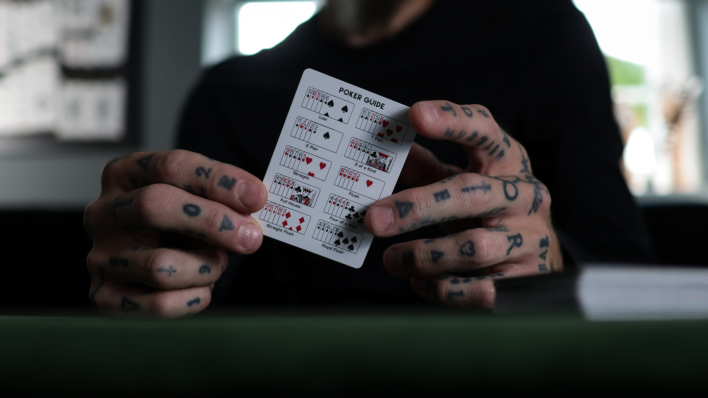 TRIBUTE GAFF Playing Cards - BRICK