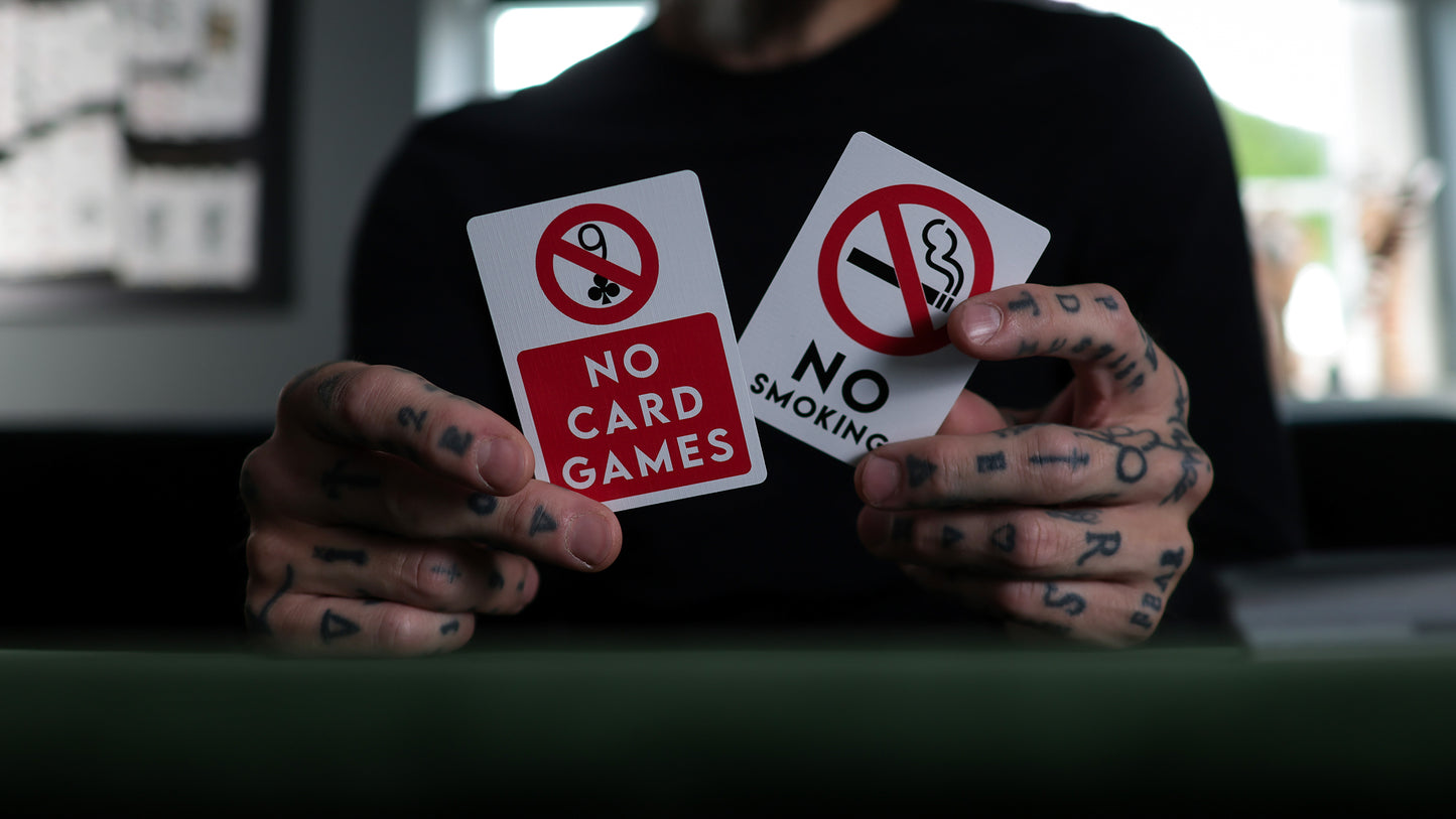 TRIBUTE GAFF Playing Cards - BRICK