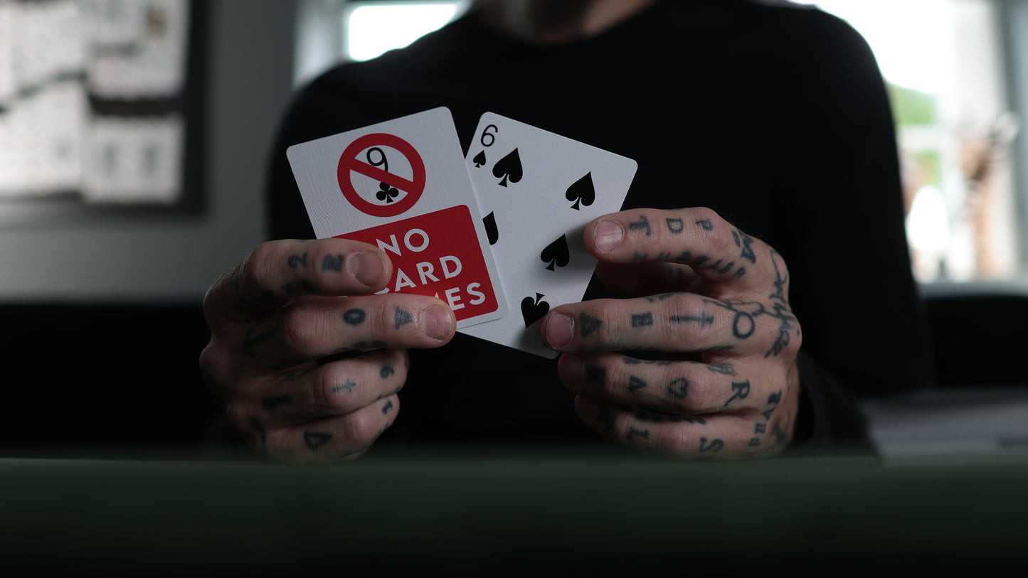 TRIBUTE GAFF Playing Cards - BRICK