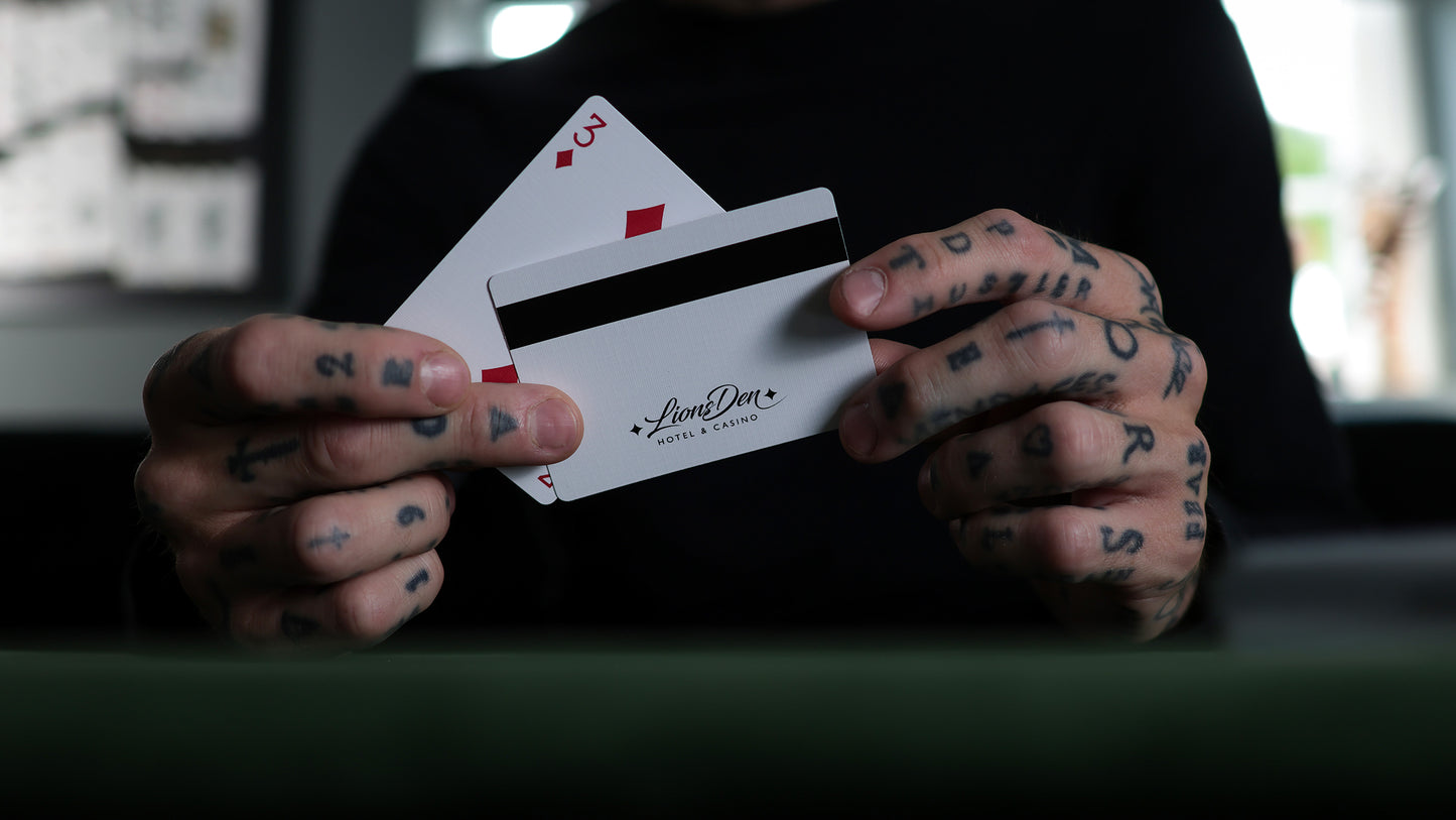 TRIBUTE GAFF Playing Cards - BRICK