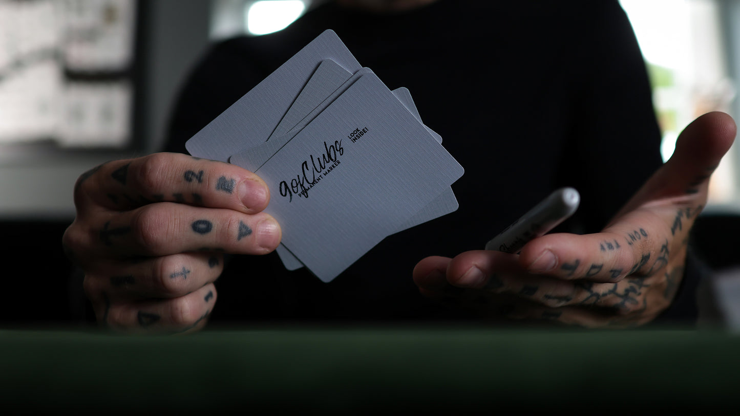 TRIBUTE GAFF Playing Cards - BRICK
