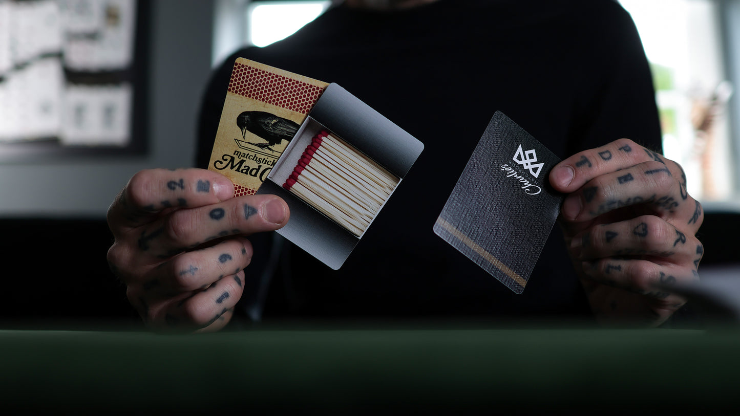 TRIBUTE GAFF Playing Cards - BRICK