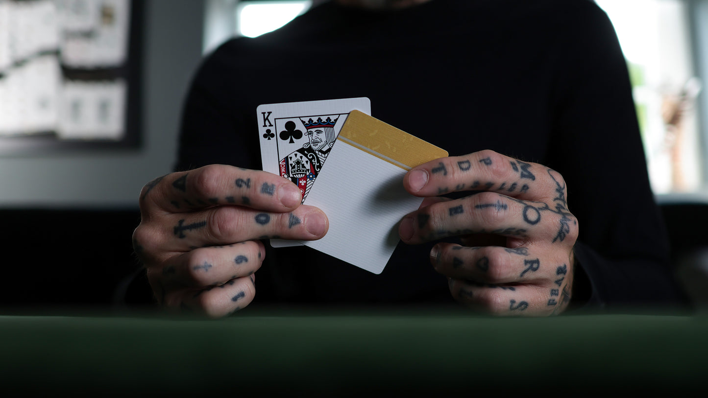 TRIBUTE GAFF Playing Cards - BRICK