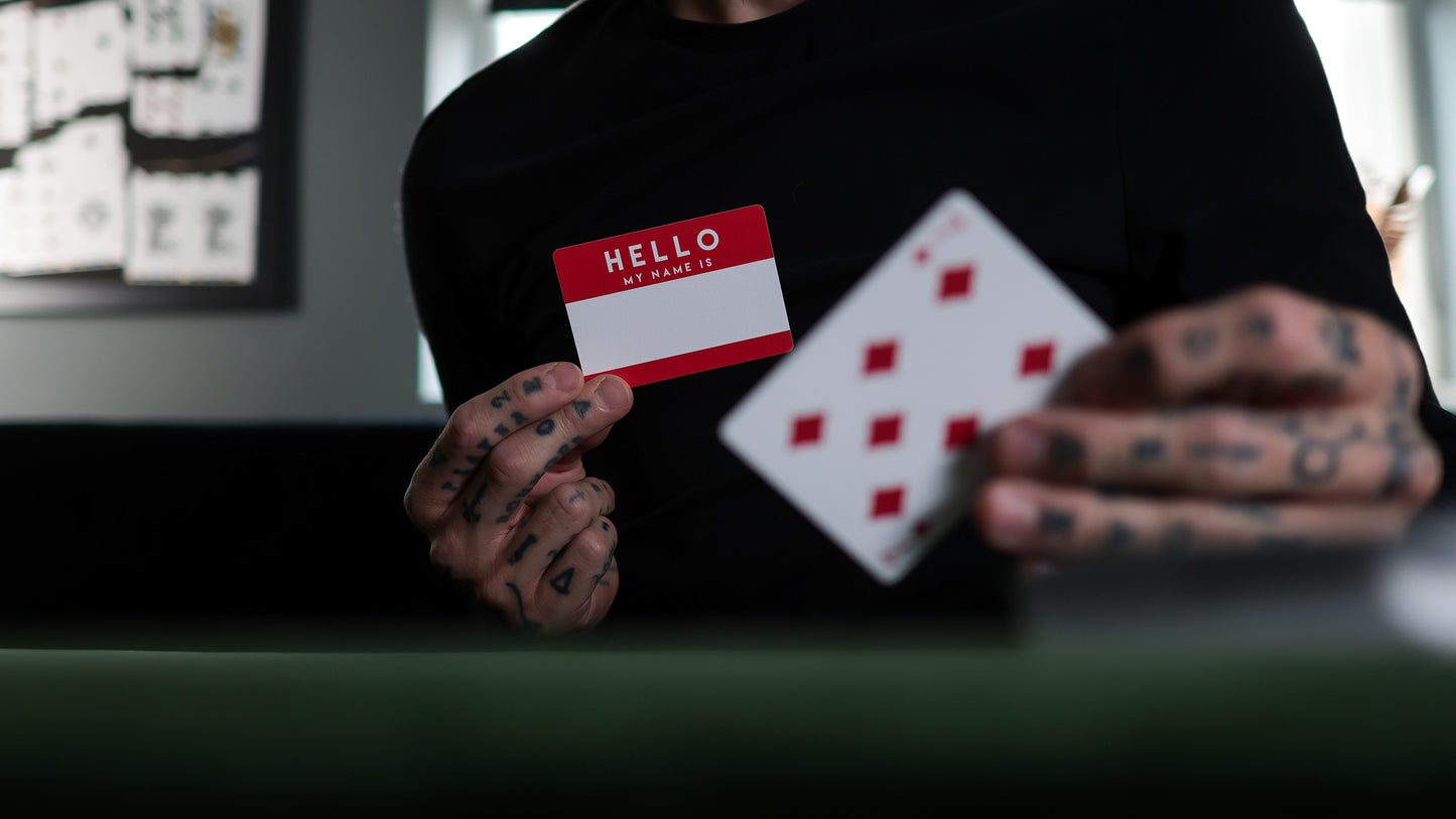 TRIBUTE GAFF Playing Cards - BRICK