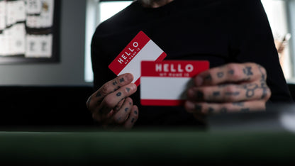 TRIBUTE GAFF Playing Cards - BRICK