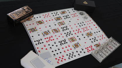 WHITE LIONS SERIES A (BLUE) UNCUT SHEET  - Signed by David Blaine