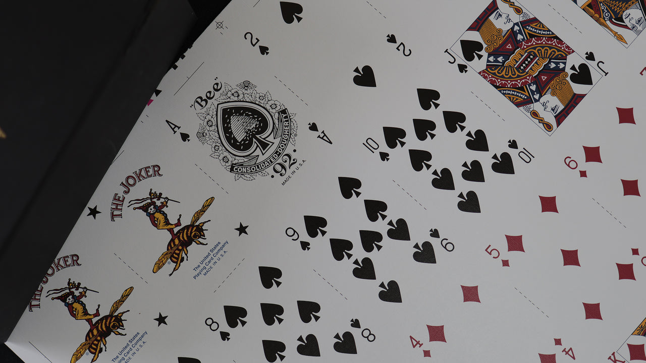 A TRIBUTE TO VERNON UNCUT SHEET by DAN & DAVE playing cards — view 6