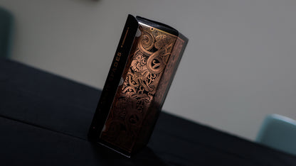 ROSE GOLD GATORBACKS by DAVID BLAINE ( Rose Gold Gator / Black Tuck )