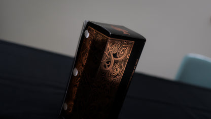 ROSE GOLD GATORBACKS by DAVID BLAINE ( Rose Gold Gator / Black Tuck )