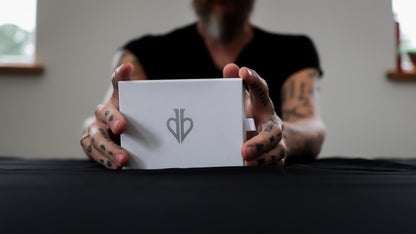 BLACK LIONS by DAVID BLAINE ( White Tuck / Blue + Silver Foil )