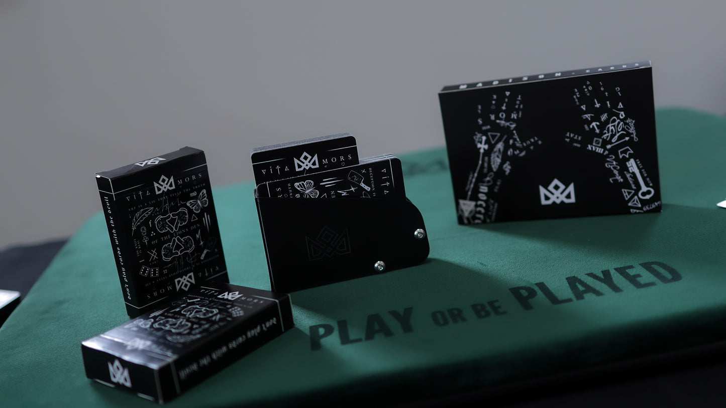 TRIBUTE Playing Cards & ADVOCATE SET