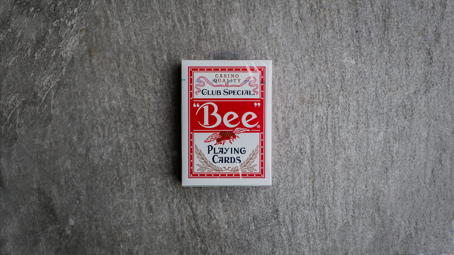 BEE Playing Cards - RED / BLUE
