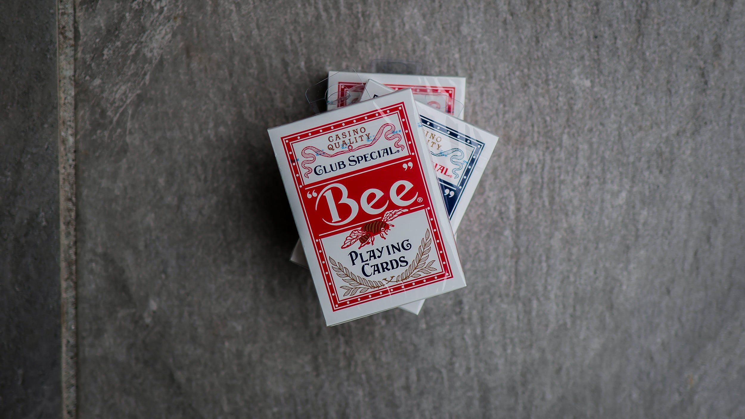 BEE Playing Cards - RED / BLUE | PLAYING CARDS by MADISONIST