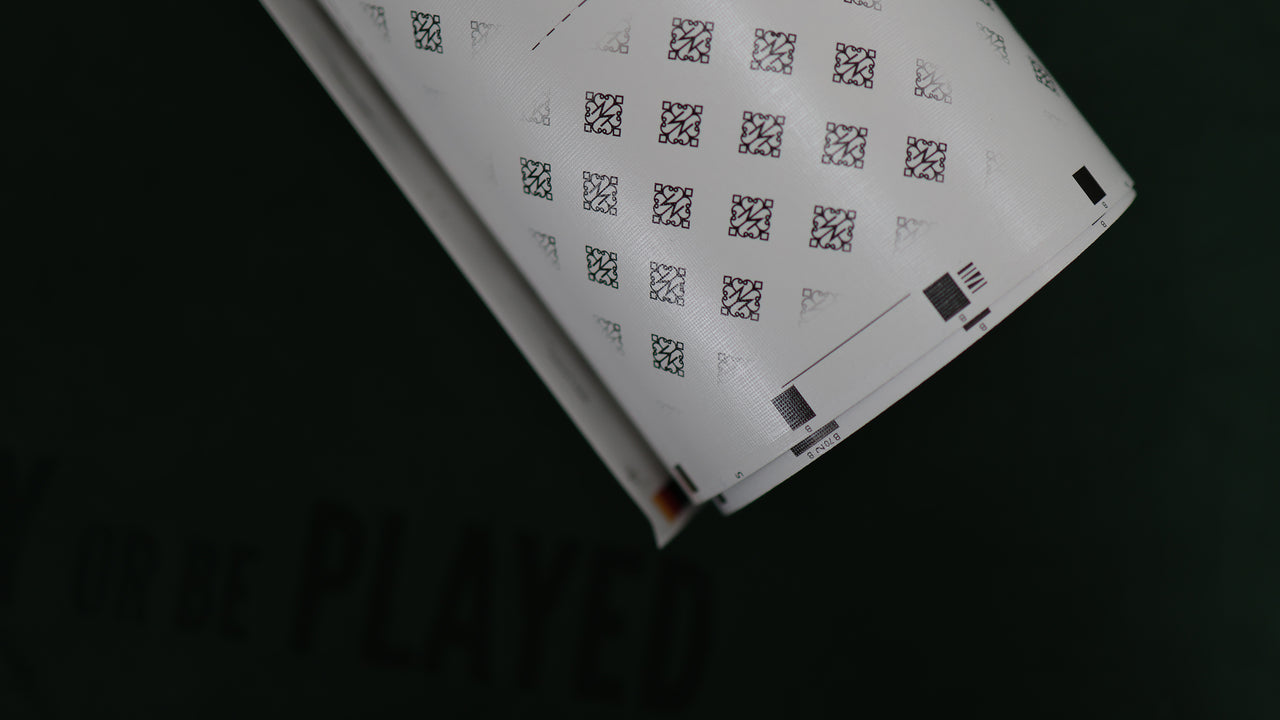 MADISON PLAYERS UNCUT SHEET Signed by Madison playing cards — view 3