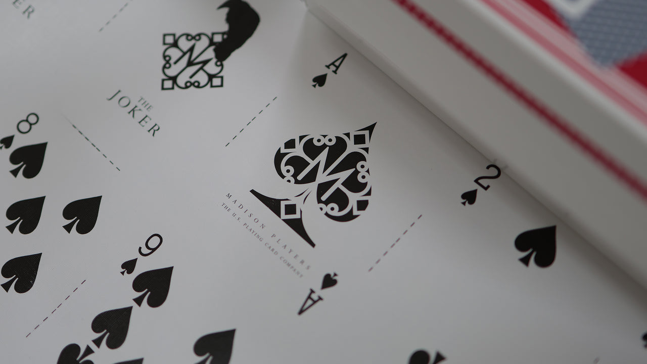 MADISON PLAYERS UNCUT SHEET Signed by Madison playing cards — view 7