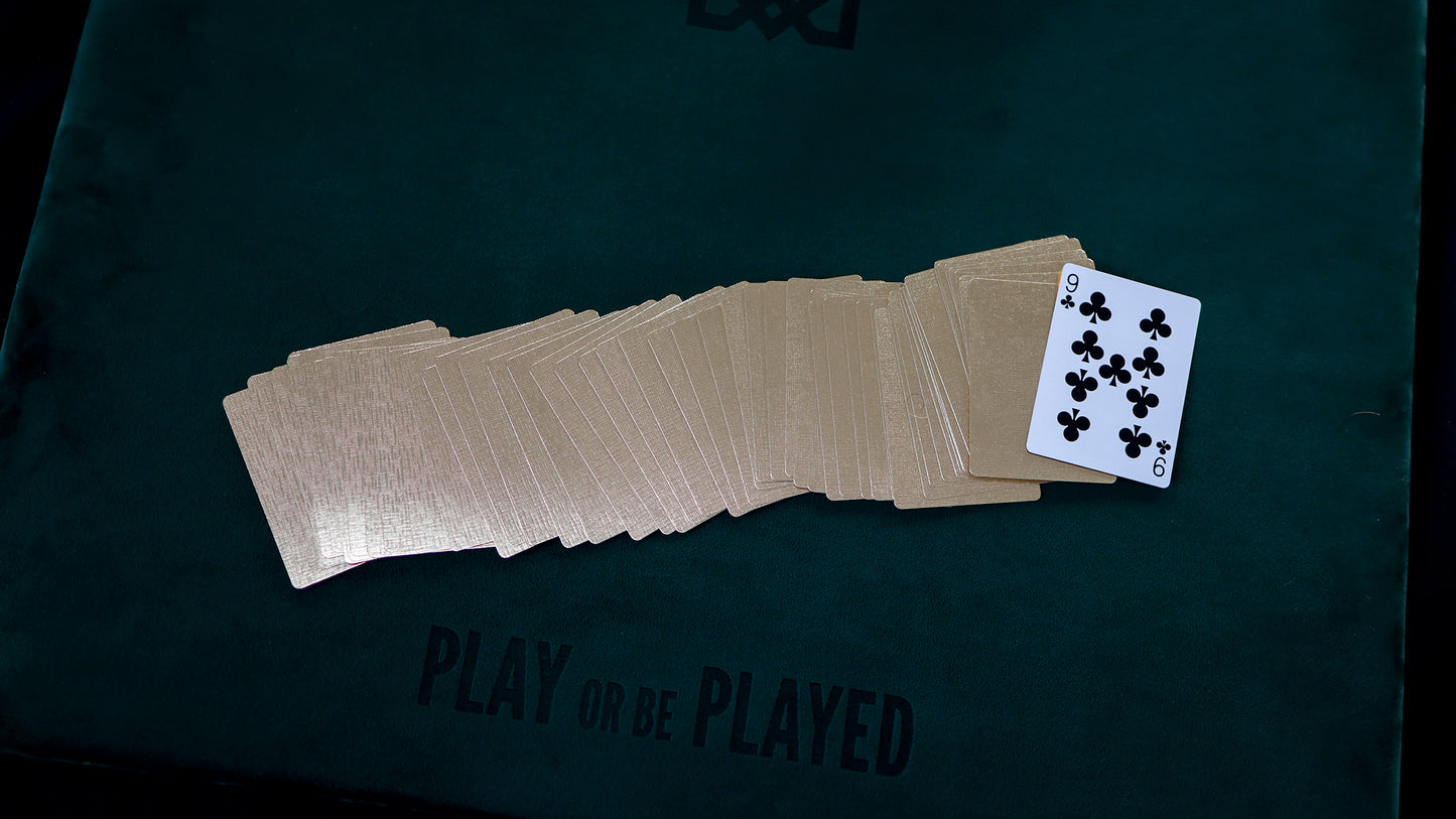 GOLDEN 9 of CLUBS - Personalised