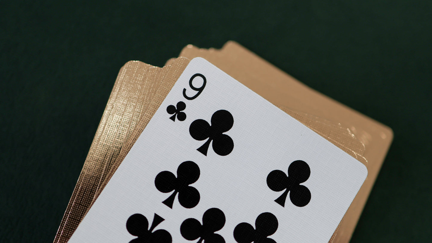 GOLDEN 9 of CLUBS - Personalised