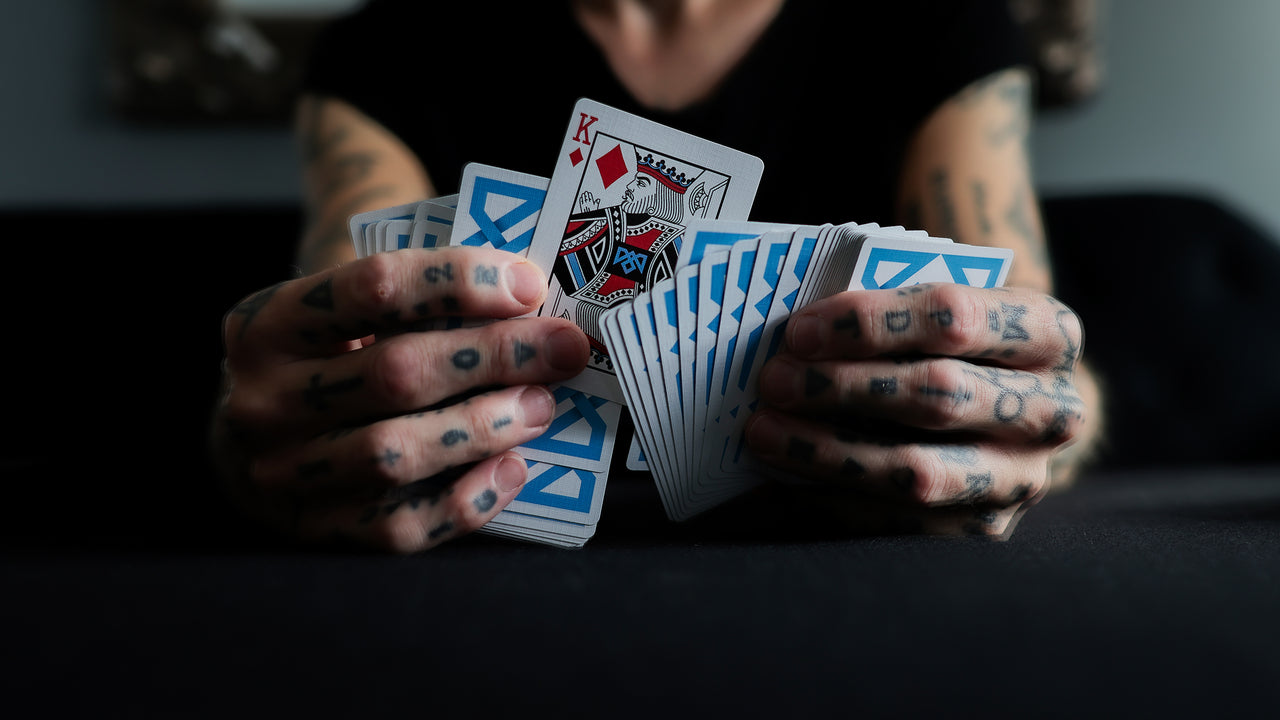 The MAD DECK BRICK DEAL playing cards — view 67