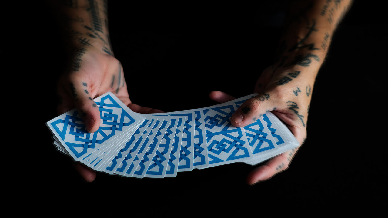 The MAD DECK BRICK DEAL playing cards — view 71