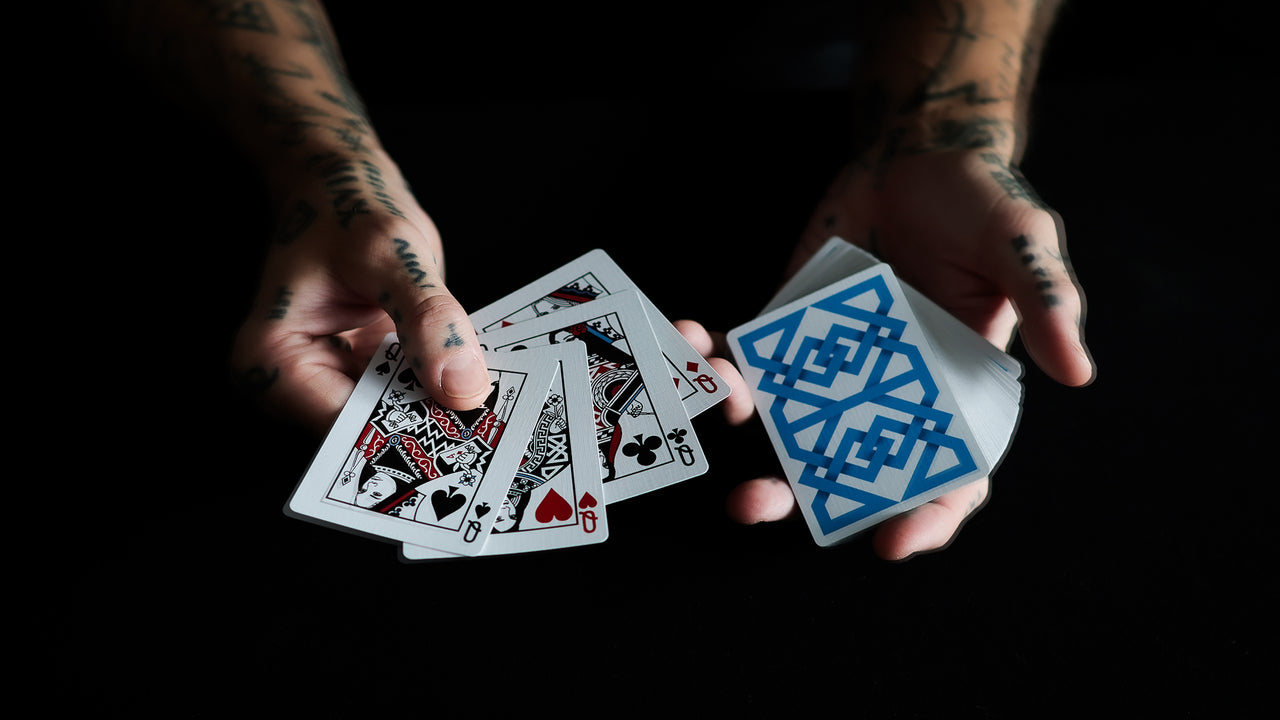 The MAD DECK BRICK DEAL playing cards — view 24