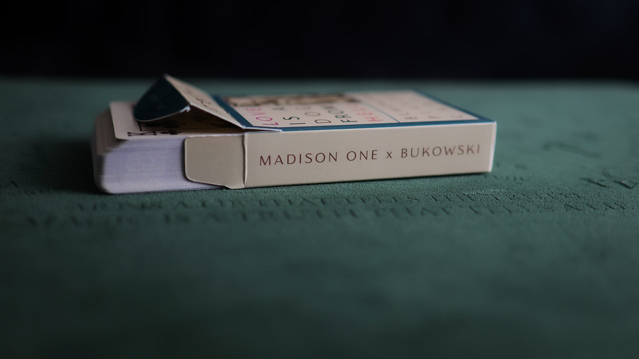 BUKOWSKI Playing Cards ( MADISON ONE - TATTOO Edition 1 of 4 ) playing cards — view 31