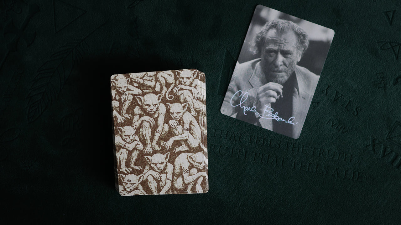 BUKOWSKI Playing Cards ( MADISON ONE - TATTOO Edition 1 of 4 ) playing cards — view 33