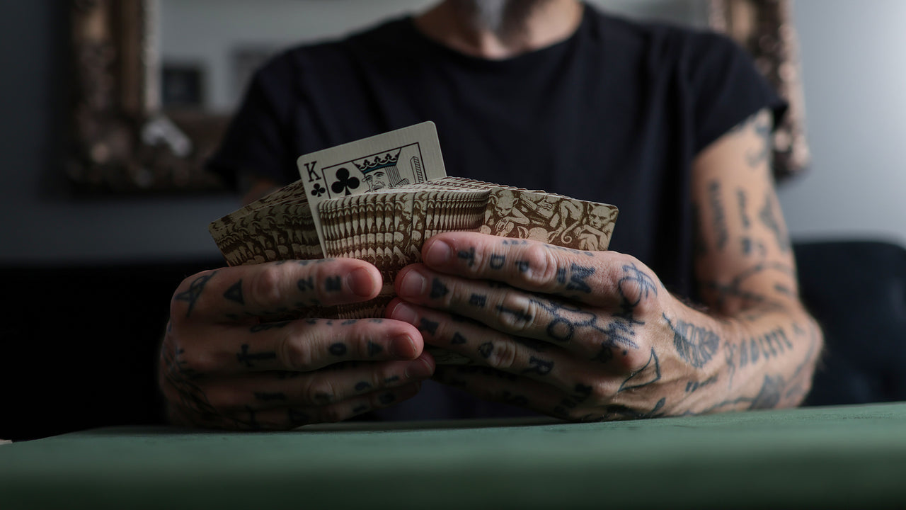 BUKOWSKI Playing Cards ( MADISON ONE - TATTOO Edition 1 of 4 ) playing cards — view 3