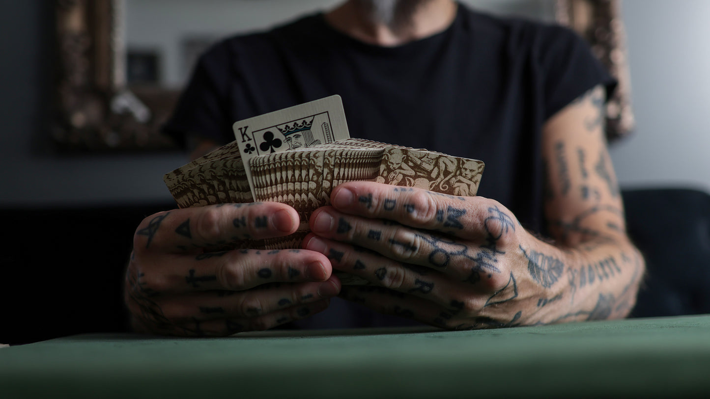 BUKOWSKI Playing Cards ( MADISON ONE - TATTOO Edition 1 of 4 ) playing cards — view 3