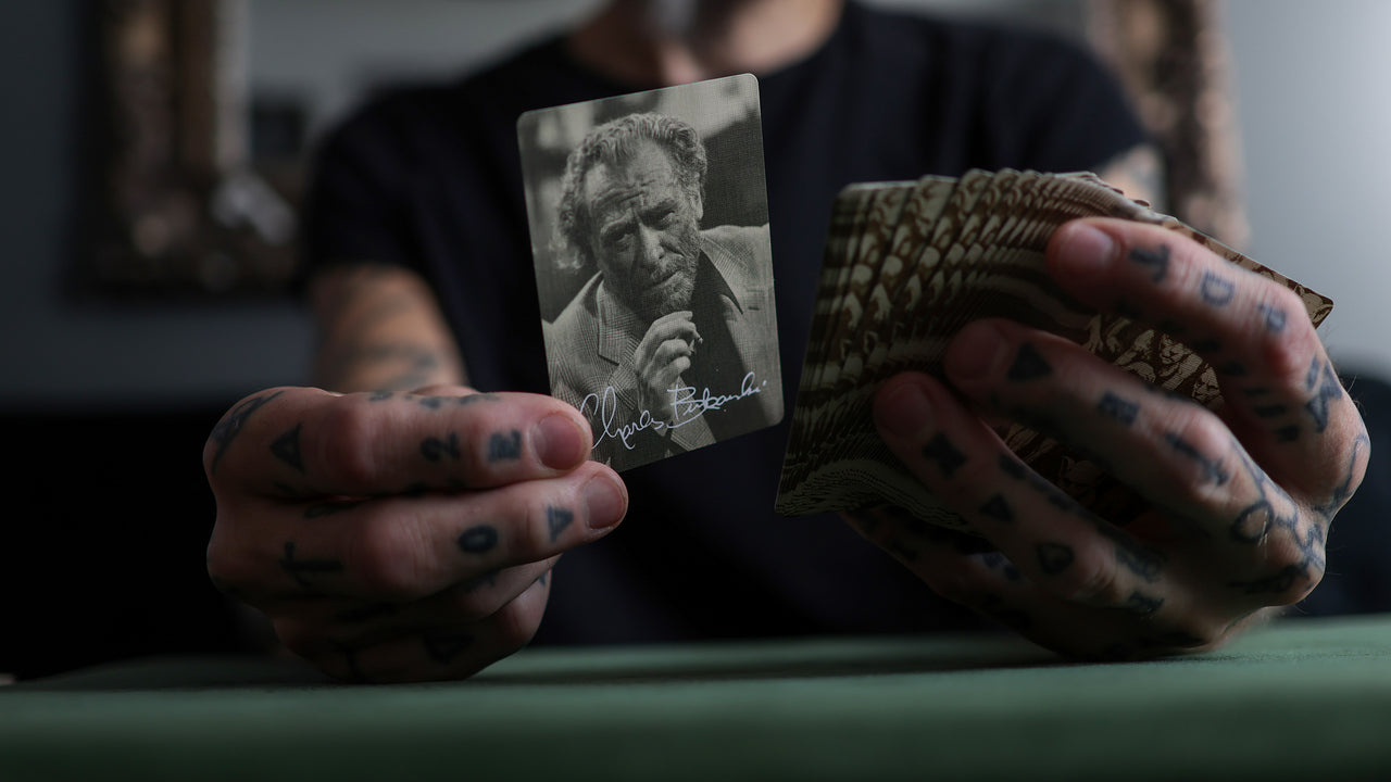 BUKOWSKI Playing Cards ( MADISON ONE - TATTOO Edition 1 of 4 ) playing cards — view 40