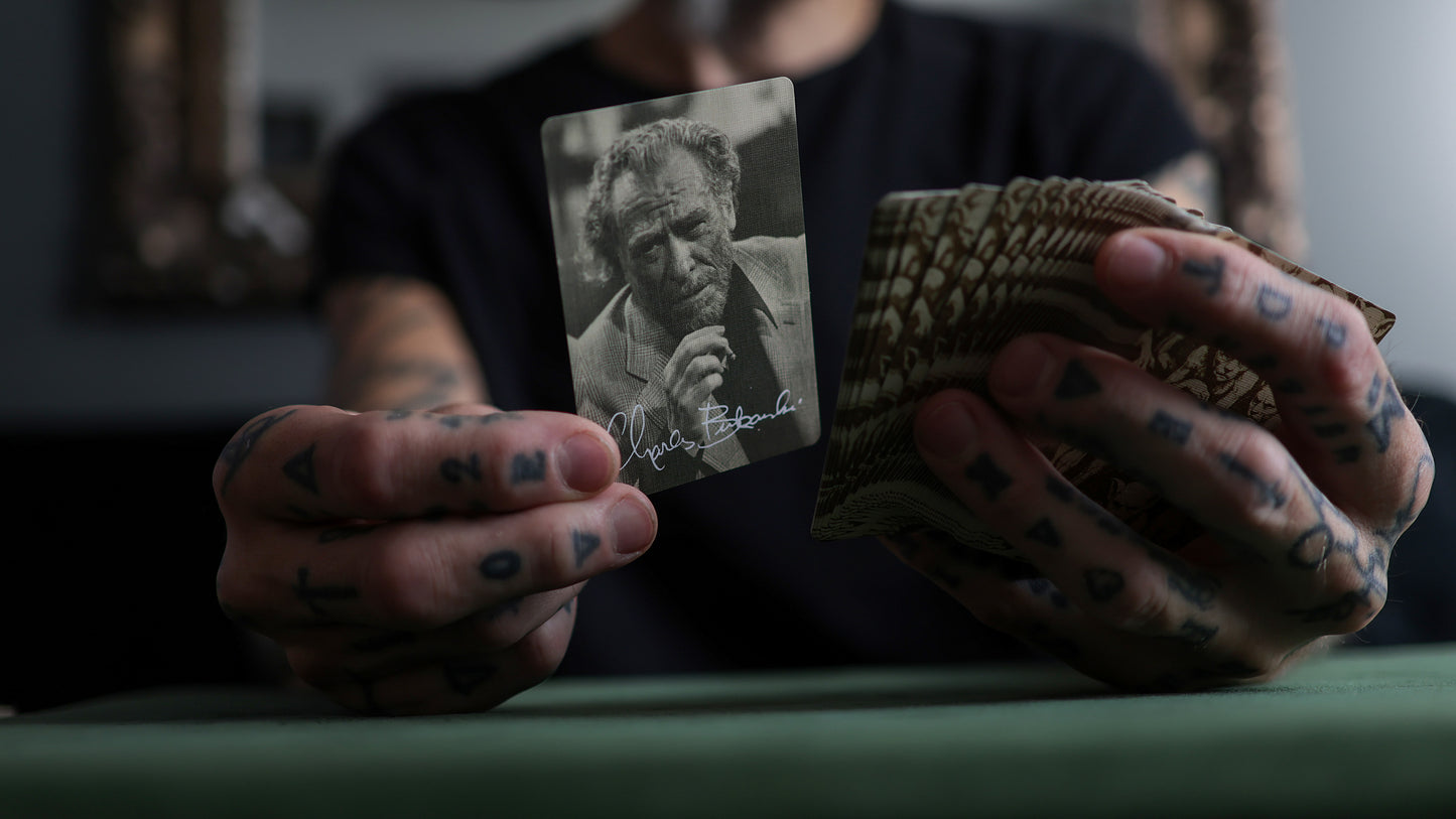 BUKOWSKI Playing Cards ( MADISON ONE - TATTOO Edition 1 of 4 ) playing cards — view 40
