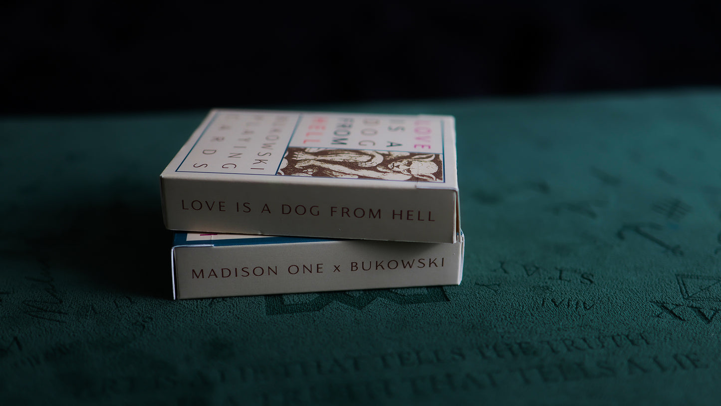 BUKOWSKI Playing Cards ( MADISON ONE - TATTOO Edition 1 of 4 ) playing cards — view 53