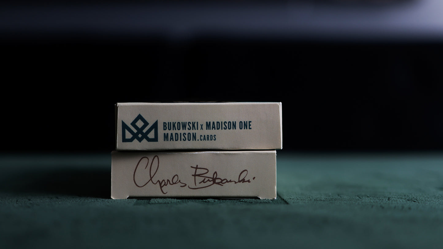 BUKOWSKI Playing Cards ( MADISON ONE - TATTOO Edition 1 of 4 ) playing cards — view 55