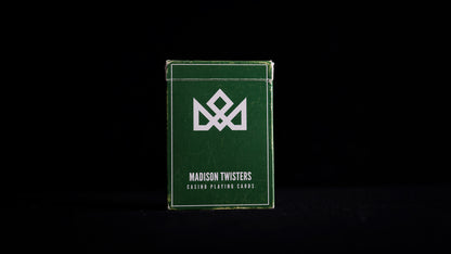 MADISON GREEN TWISTERS Playing Cards