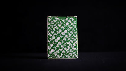 Daniel's GREEN TWISTERS Playing Cards - MADISON ONE Entry