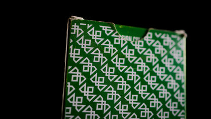 Daniel's GREEN TWISTERS Playing Cards - MADISON ONE Entry