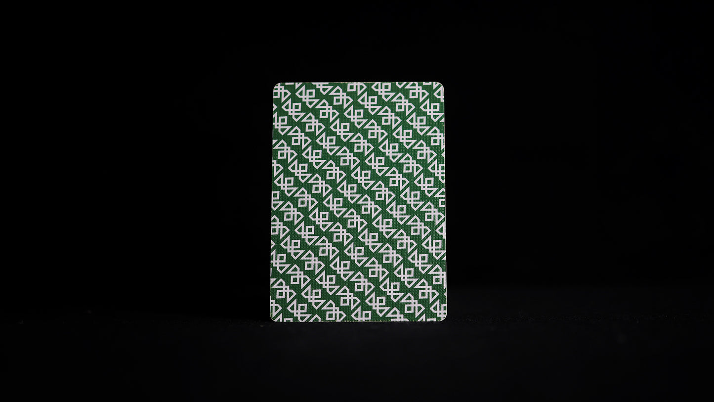 MADISON GREEN TWISTERS Playing Cards - BRICK DEAL