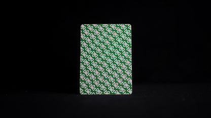 Daniel's GREEN TWISTERS Playing Cards - MADISON ONE Entry