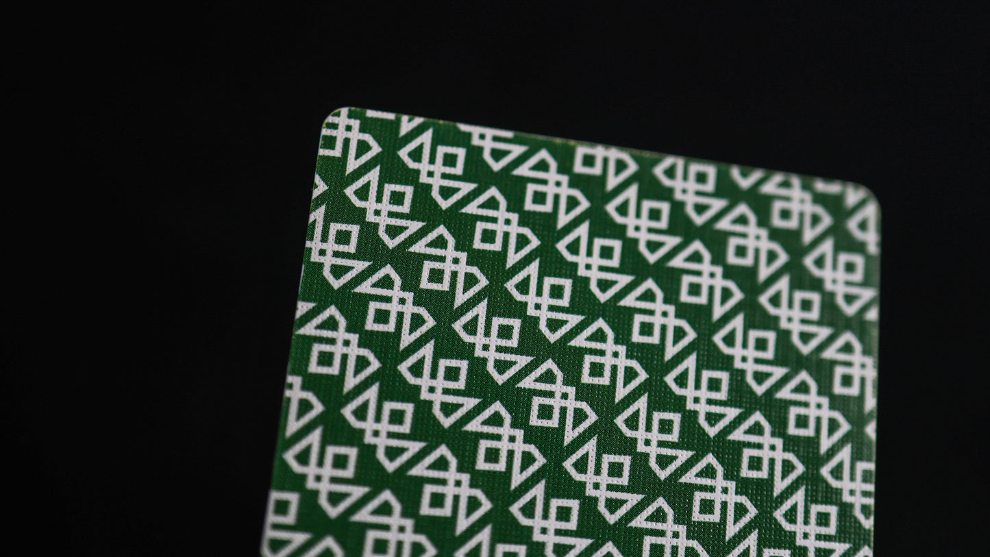 MADISON GREEN TWISTERS Playing Cards - BRICK DEAL