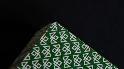 Daniel's GREEN TWISTERS Playing Cards - MADISON ONE Entry