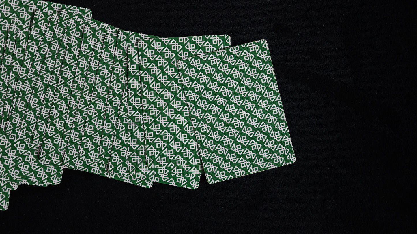 MADISON GREEN TWISTERS Playing Cards - HALF BRICK DEAL