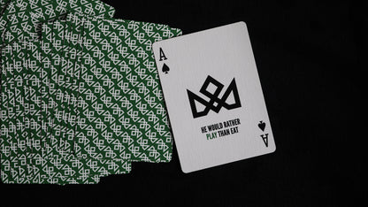 MADISON GREEN TWISTERS Playing Cards - BRICK DEAL