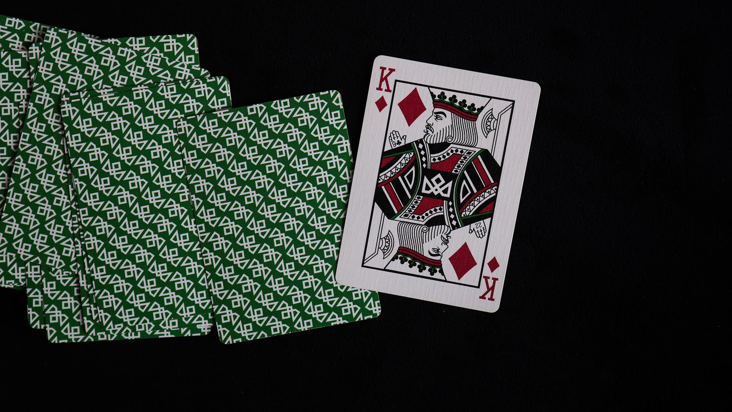 MADISON GREEN TWISTERS Playing Cards - HALF BRICK DEAL