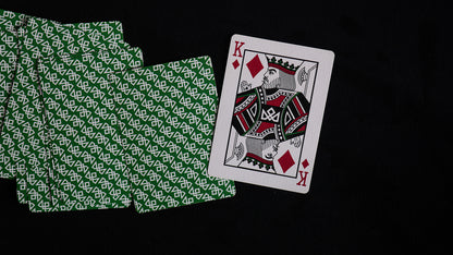 Daniel's GREEN TWISTERS Playing Cards - MADISON ONE Entry